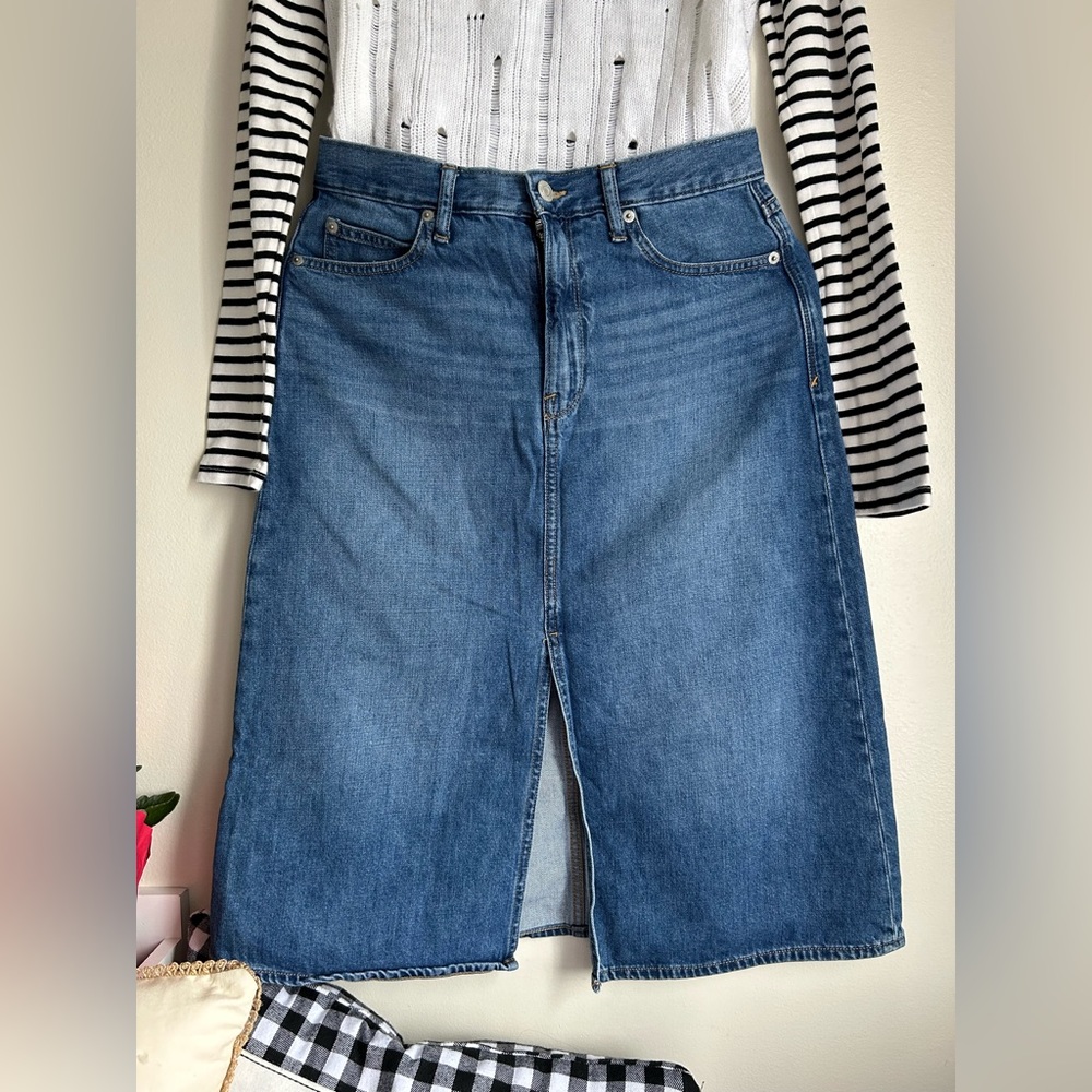 Gap denim skirt